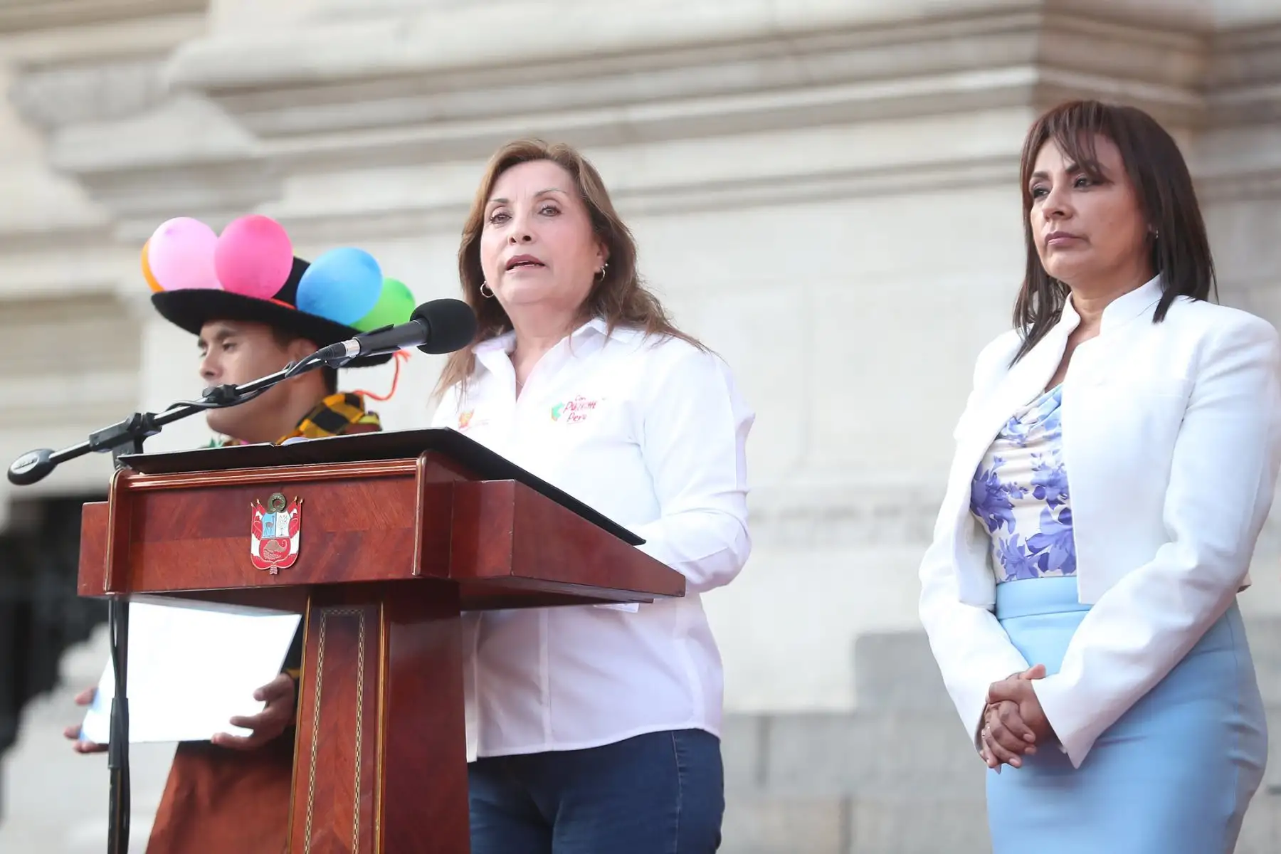 Presidenta Dina Boluarte participa en la entrega de carnets a usuarios del MIMP Conadis.
Foto: ANDINA/Prensa Presidencia