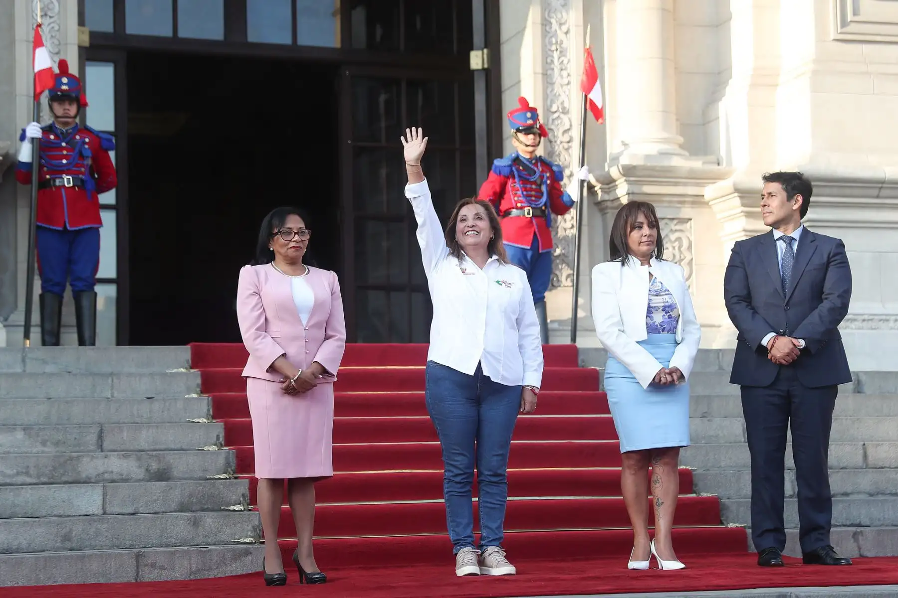 Presidenta Dina Boluarte participa en la entrega de carnets a usuarios del MIMP Conadis.
Foto: ANDINA/Prensa Presidencia