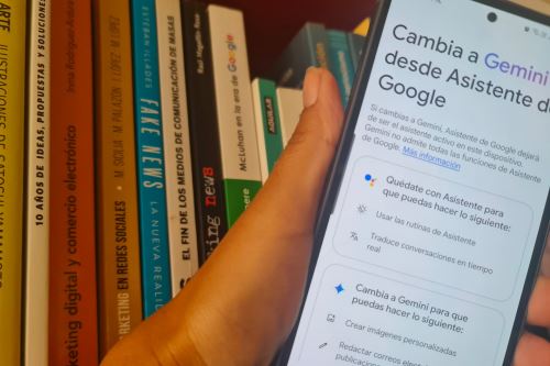 La aplicación móvil Gemini (antes Google Bard) ya está disponible en más idiomas y países de todo el mundo, incluyendo el español. Foto: ANDINA