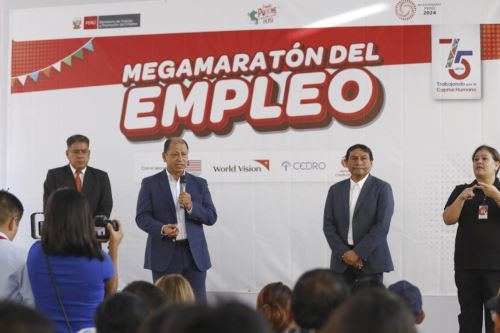 Ministro de Trabajo y Promoción del Empleo, Daniel Maurate Romero. ANDINA/Vidal Tarqui