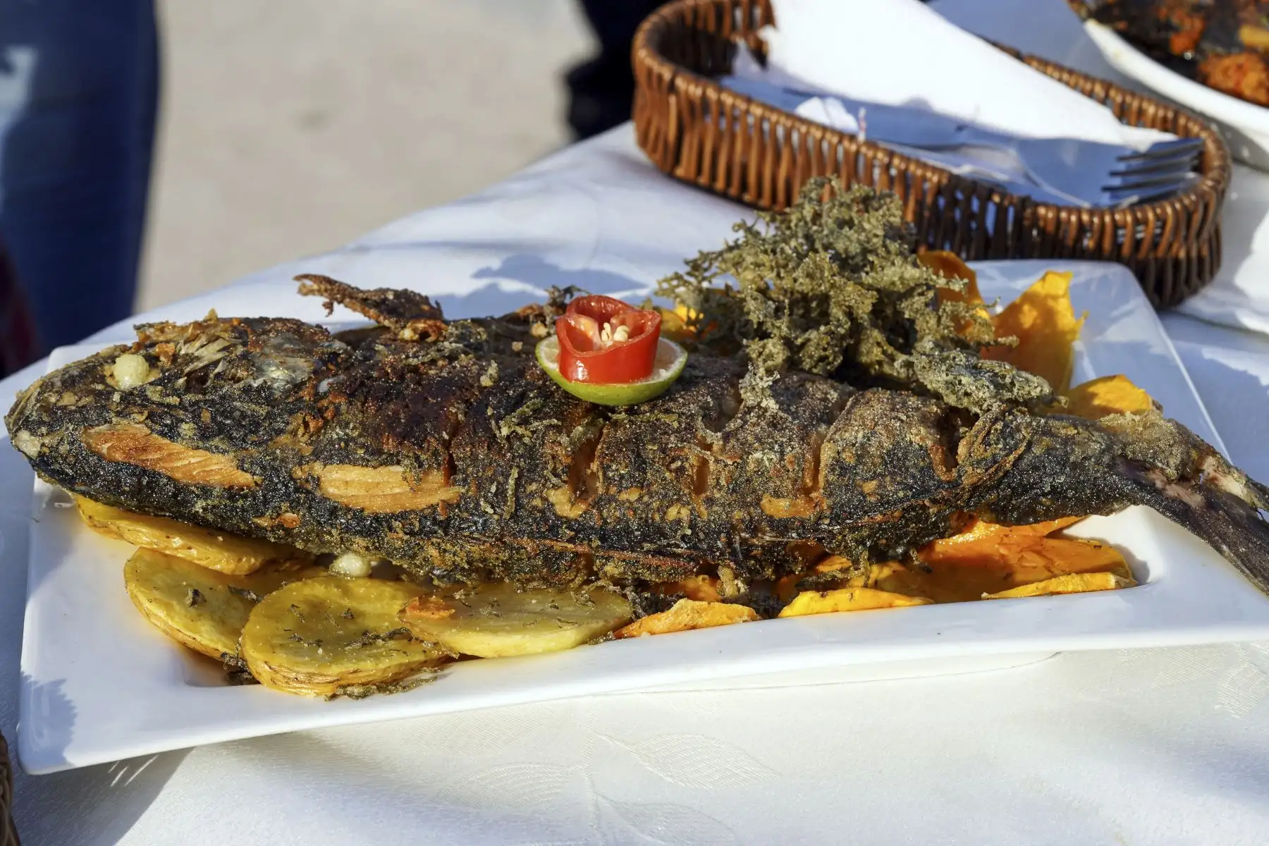 Marcona se caracteriza por su rica tradición culinaria, donde los pescados y mariscos frescos son los protagonistas. Los visitantes podrán degustar platos típicos, como el picante de cochayuyo, el ceviche de erizo, pulpo a la parrilla, causa de pulpo al olivo, tallarín salvaje de erizo y la lapa arrebozada, entre otros platos.
Foto: ANDINA/Henry Bautista