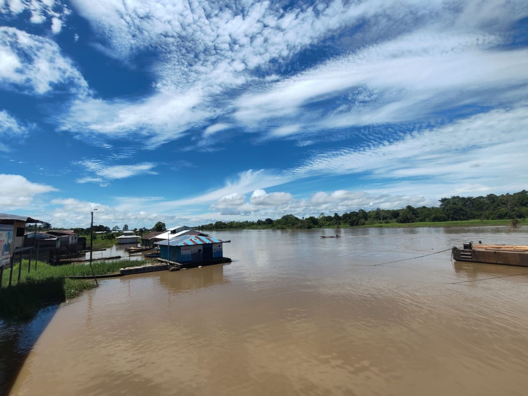 Senamhi Loreto pronostica el adelanto del verano amazónico con el fin de la temporada de lluvias. Eso significará también el descenso de nivel de los ríos amazónicos. ANDINA/Difusión