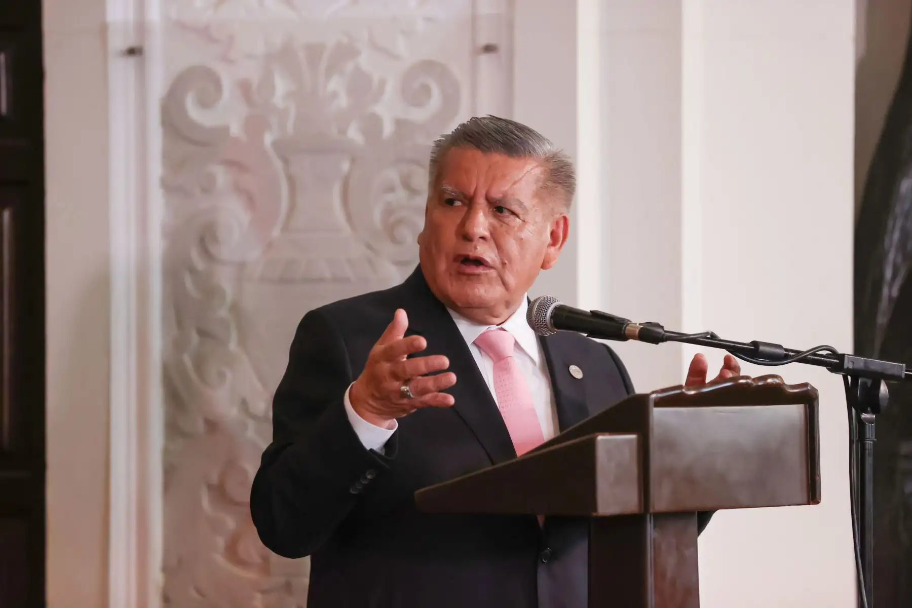 Presidenta Dina Boluarte lideró suscripción del acuerdo G2G para la contratación del servicio de asistencia técnica del proyecto Chavimochic tercera etapa. 
Foto: ANDINA/Prensa Presidencia