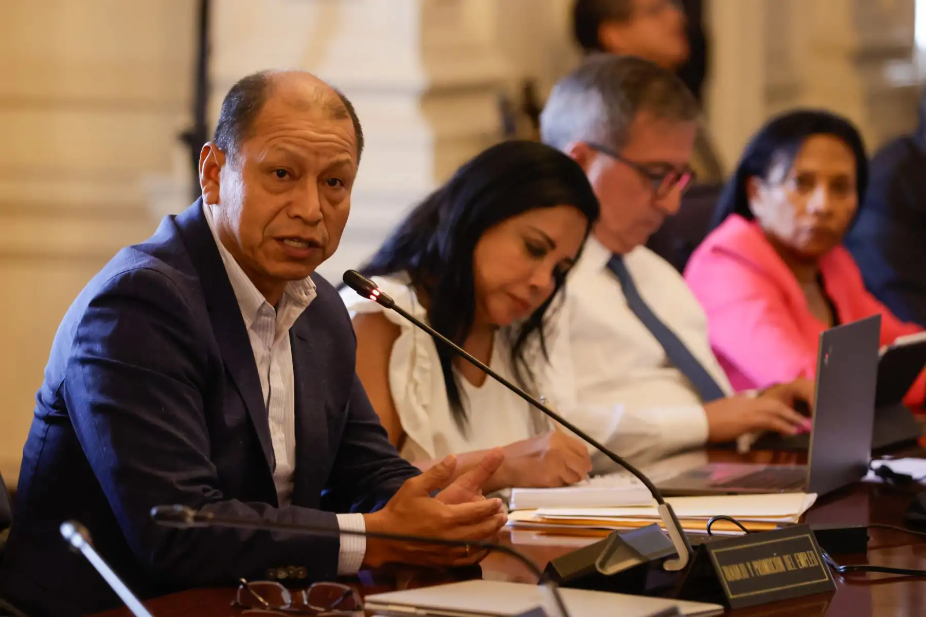 Presidenta Dina Boluarte encabeza sesión del Consejo de Ministros.
Foto: ANDINA/Prensa Presidencia