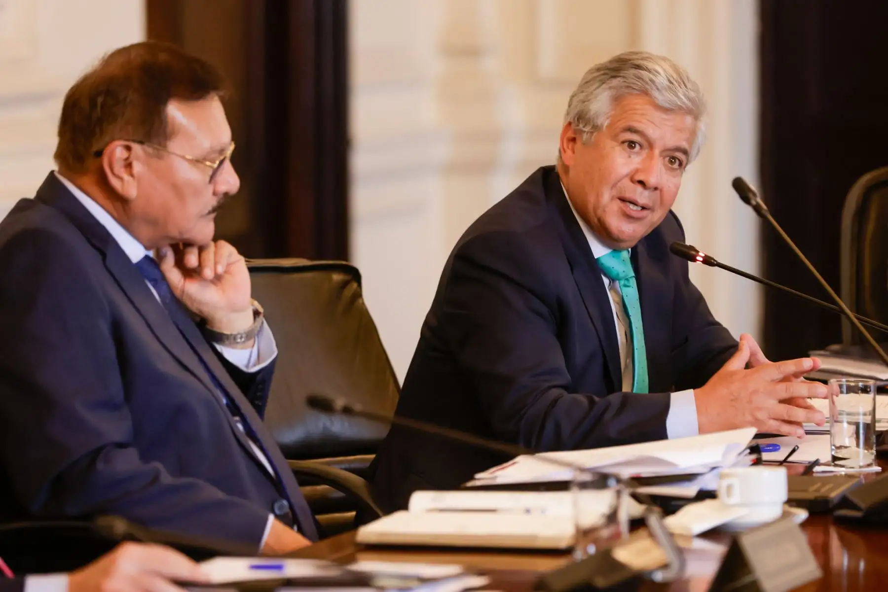Presidenta Dina Boluarte encabeza sesión del Consejo de Ministros.
Foto: ANDINA/Prensa Presidencia