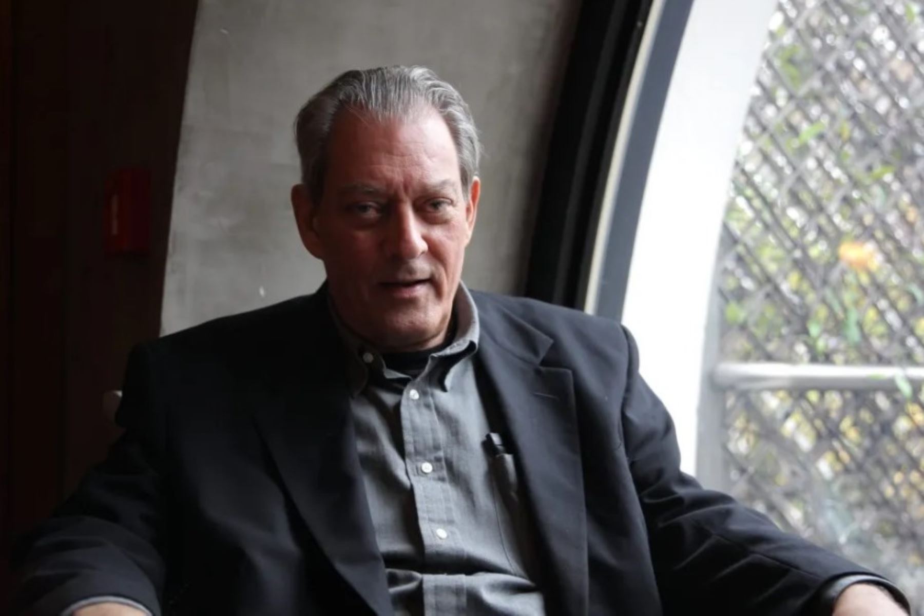 Fotografía de archivo del escritor estadounidense Paul Auster, en Buenos Aires (Argentina). EFE/Carlota Ciudad