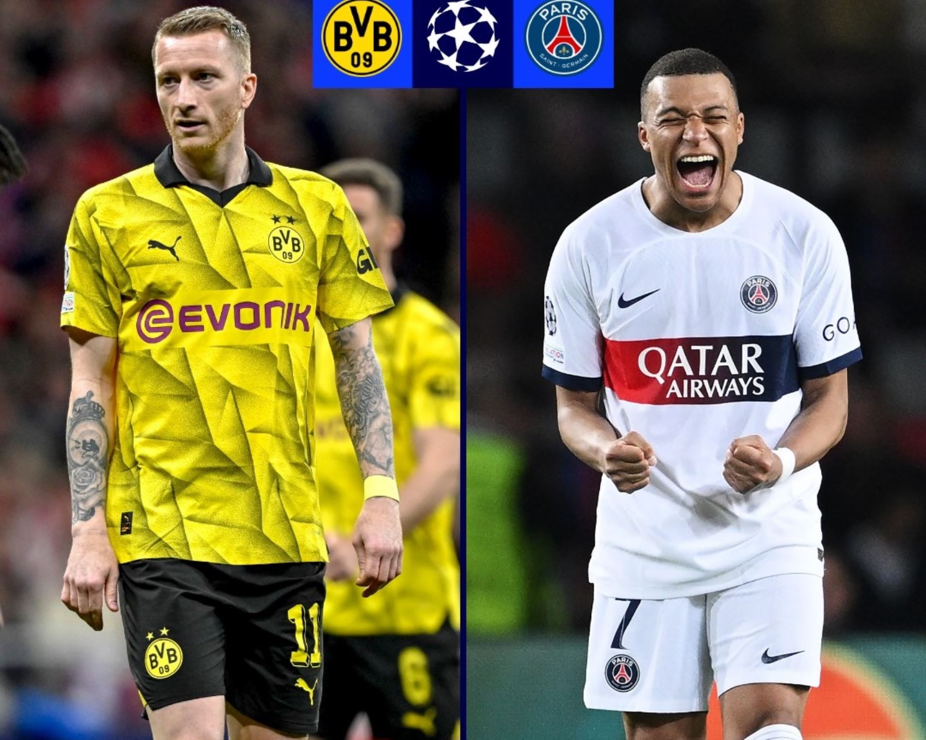 El Borussia y el PSG protagonizarán un encuentro de alto voltaje