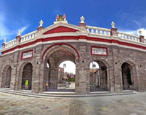 La histórica Alameda de la Independencia de la ciudad de Huamanga quedó lista para conmemorar el Bicentenario de la Batalla de Ayacucho. ANDINA/Difusión