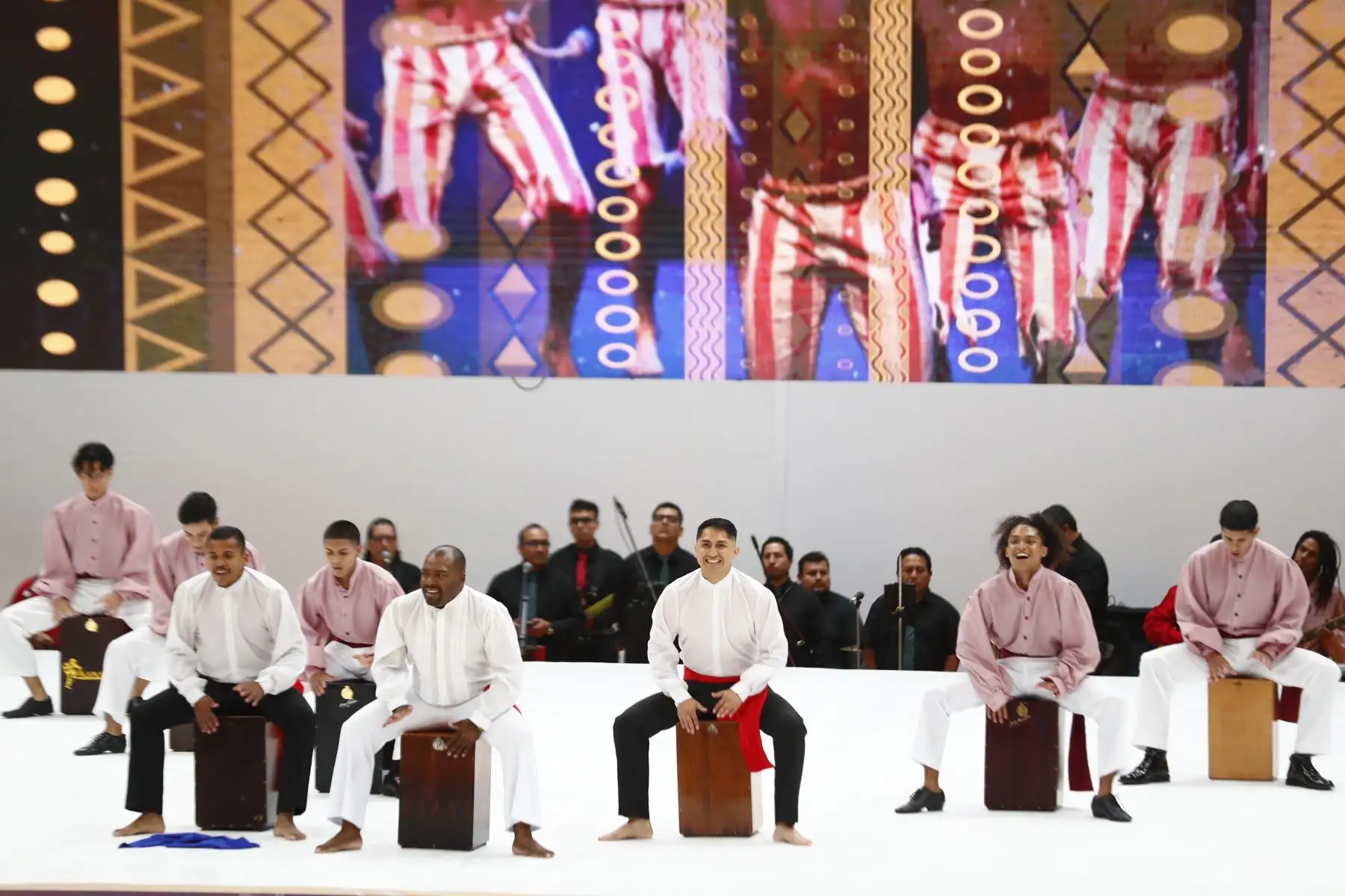 Con la participación de más de mil deportistas provenientes de 22 países, se inauguró oficialmente el Campeonato Mundial Escolar de Ajedrez FIDE–Perú 2024 en el Coliseo Miguel Grau, con la participación del ministro de Educación, Morgan Quero, y el gobernador regional del Callao, Ciro Castillo Rojo, entre otras autoridades. Foto: ANDINA/Daniel Bracamonte