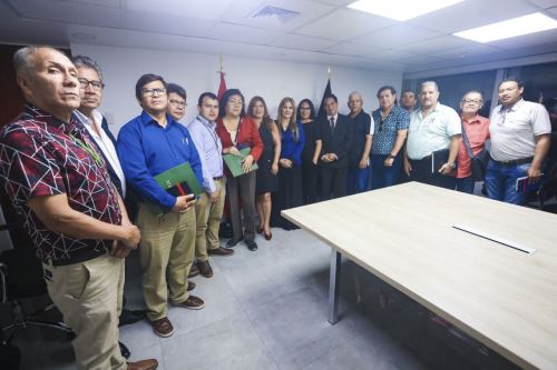 Municipalidad de San Isidro suscribió actas respectivas con sindicatos de servidores 276 y 728 y por primera vez con personal CAS. ANDINA/Difusión