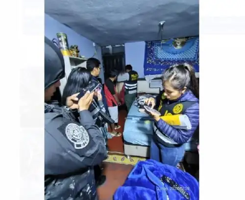 El Ministerio Público encabezó un operativo en Arequipa que culminó con la detención preliminar de 18 personas que son investigadas por presuntamente integrar una banda criminal dedicada al hurto agravado. ANDINA/Difusión