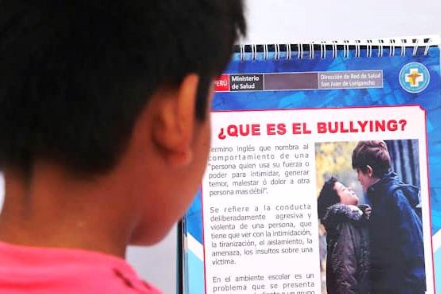 Minsa: especialistas explican cómo actuar frente a casos de bullying en menores. Foto: ANDINA/Difusión.
