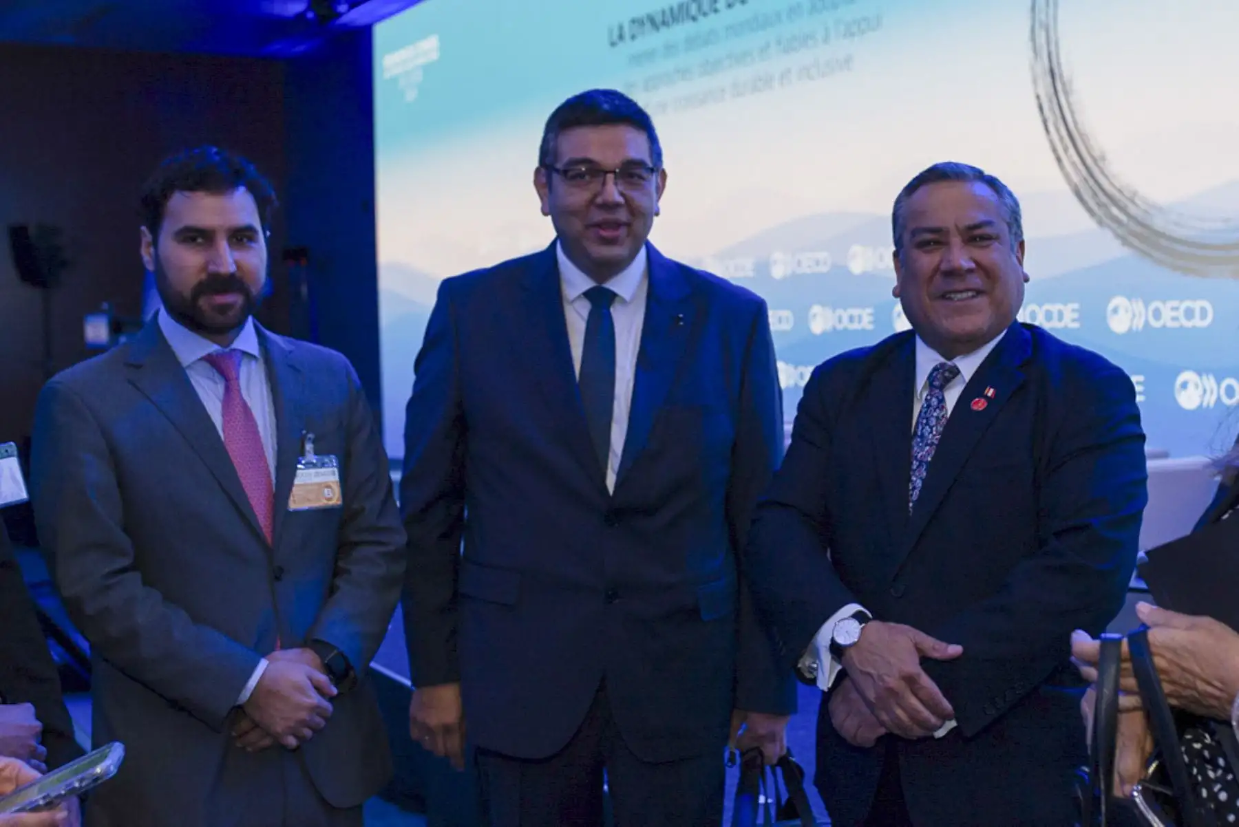 El presidente del Consejo de Ministros inició hoy su participación en la Reunión del Consejo Ministerial de la OCDE 2024, cuya finalidad es liderar las discusiones globales con enfoques objetivos y confiables hacia un crecimiento sostenible e inclusivo.
Foto: ANDINA/PCM