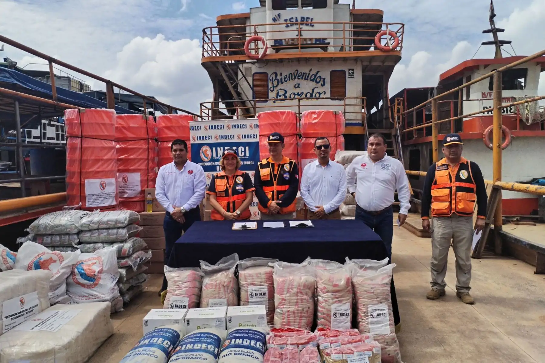 Entregan más de 84 toneladas de Bienes de Ayuda Humanitaria al Gobierno Regional de Loreto