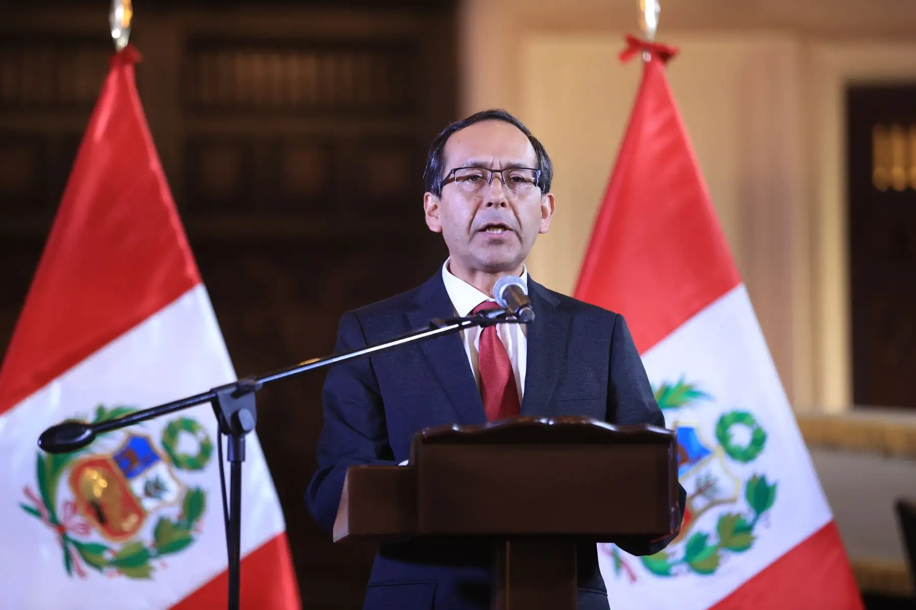 Fredy Hinojosa, vocero de la Presidencia de la República.Foto: ANDINA/Jhonel Rodríguez Robles