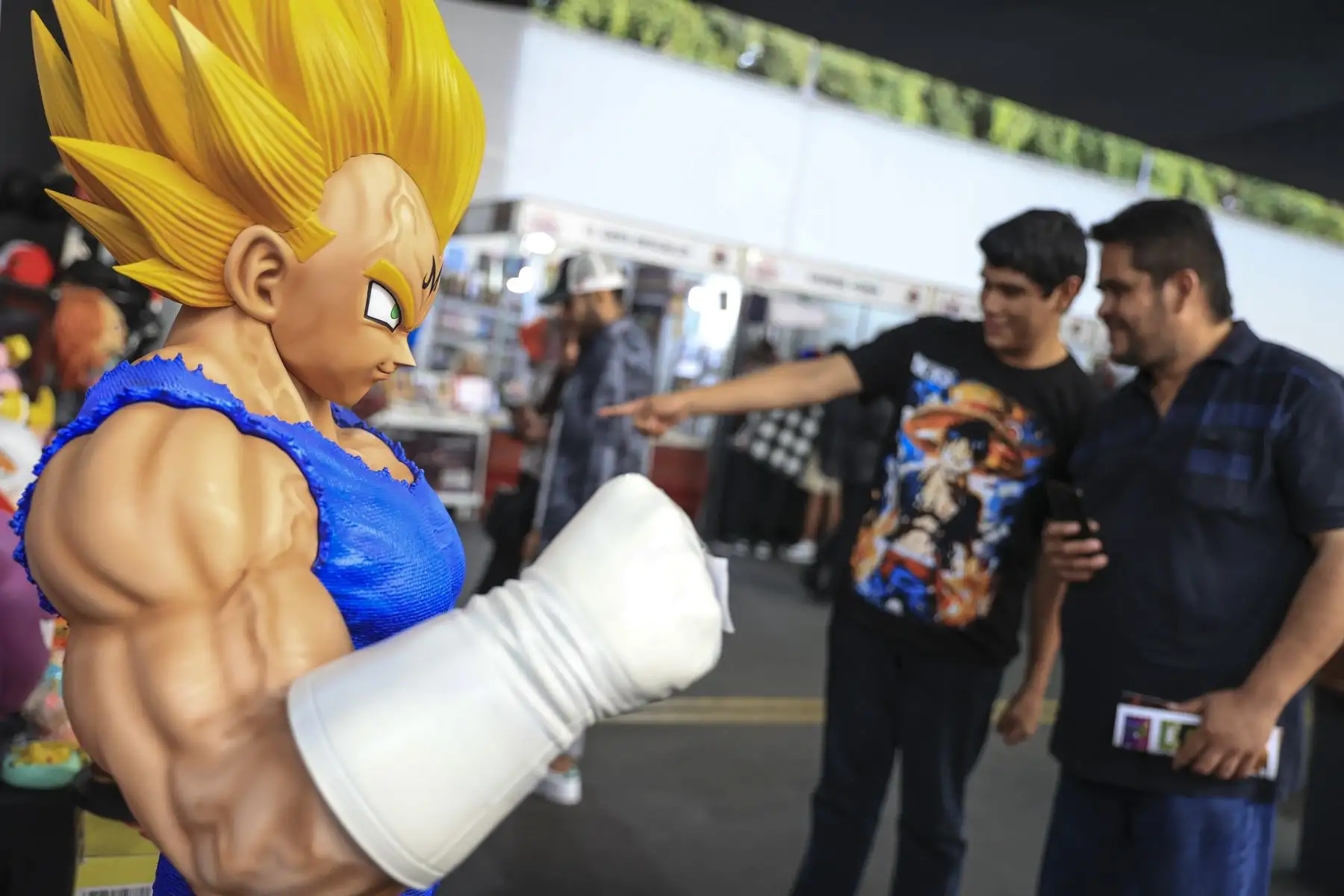 El Día del Cómic Festival se realiza en Campo de Marte con la presencia de miles de personas amantes de los cómic y de todas las edades. Artistas nacionales y extranjeros así como cosplayers participan de este importante festival. Foto: ANDINA/Jhonel Rodríguez Robles