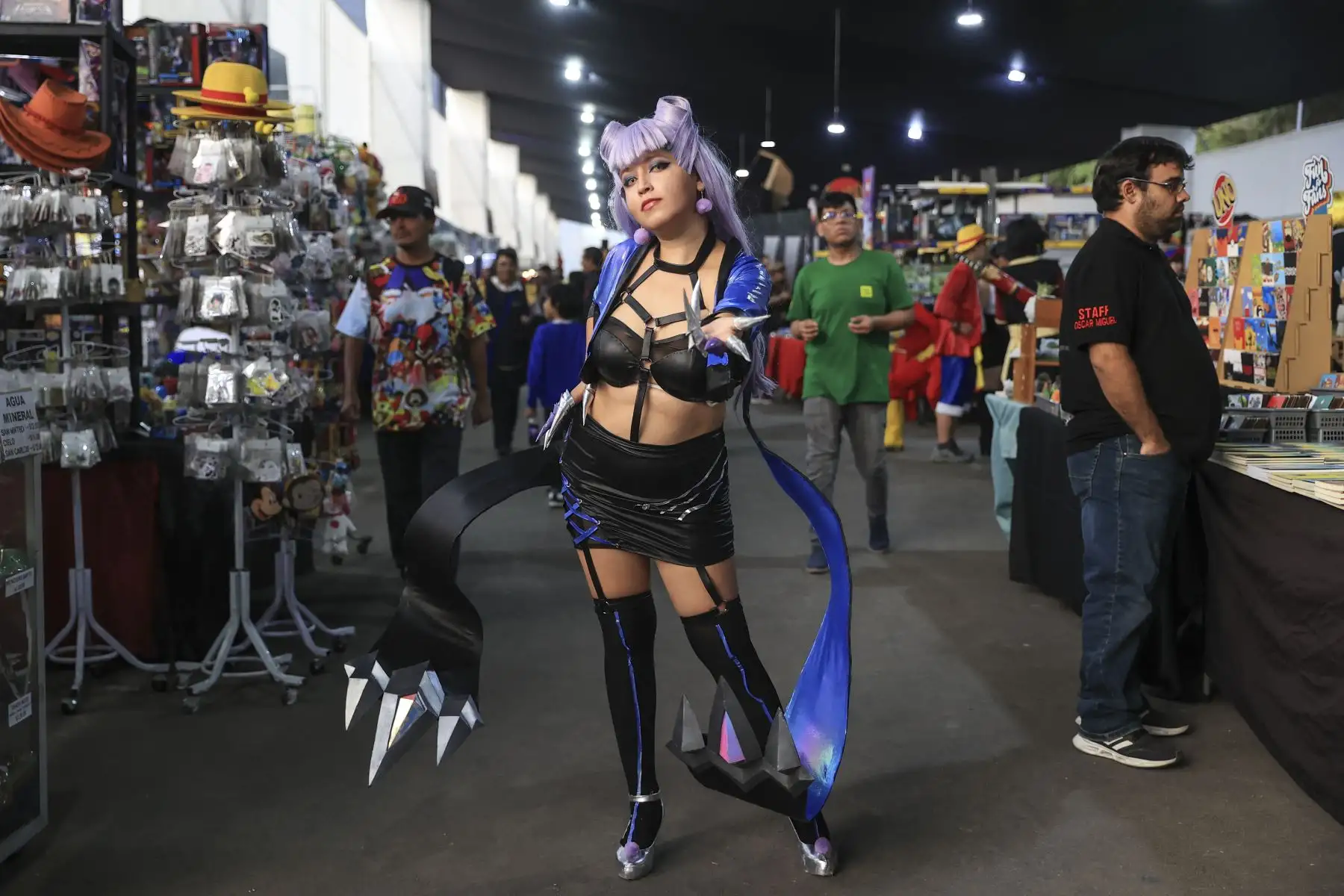 El Día del Cómic Festival se realiza en Campo de Marte con la presencia de miles de personas amantes de los cómic y de todas las edades. Artistas nacionales y extranjeros así como cosplayers participan de este importante festival. Foto: ANDINA/Jhonel Rodríguez Robles