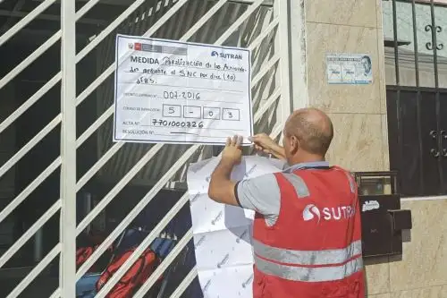 Independencia: Sutran clausura centro de salud por suplantación de médico oftalmólogo. Foto: ANDINA/Difusión.