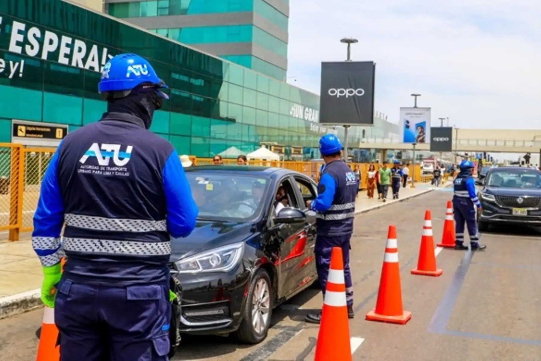 Aeropuerto Jorge Chávez: ATU detecta a más de 400 taxistas informales. Foto: ANDINA/Difusión.
