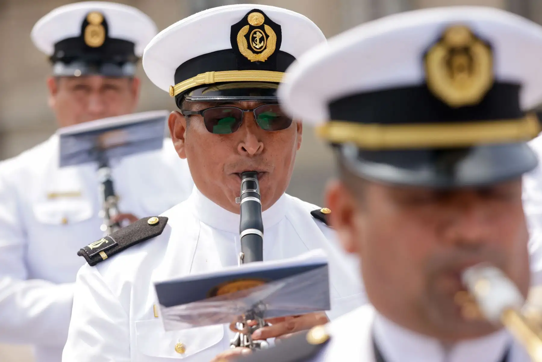 Tradicional cambio de guardia en Palacio de Gobierno. Foto: ANDINA/ Prensa Presidencia