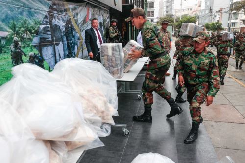 Incautan más de una tonelada de droga que tenía como destino Países Bajos y Bolivia