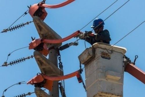 Redes de servicio de energía eléctrica en Lambayeque. Foto: ANDINA/ENSA