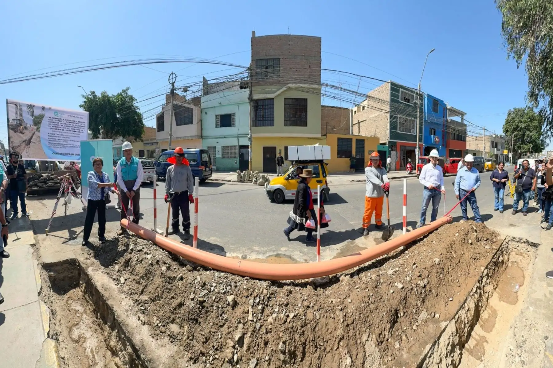 Ica: Obras mejoran servicios de unos 300 mil pobladores