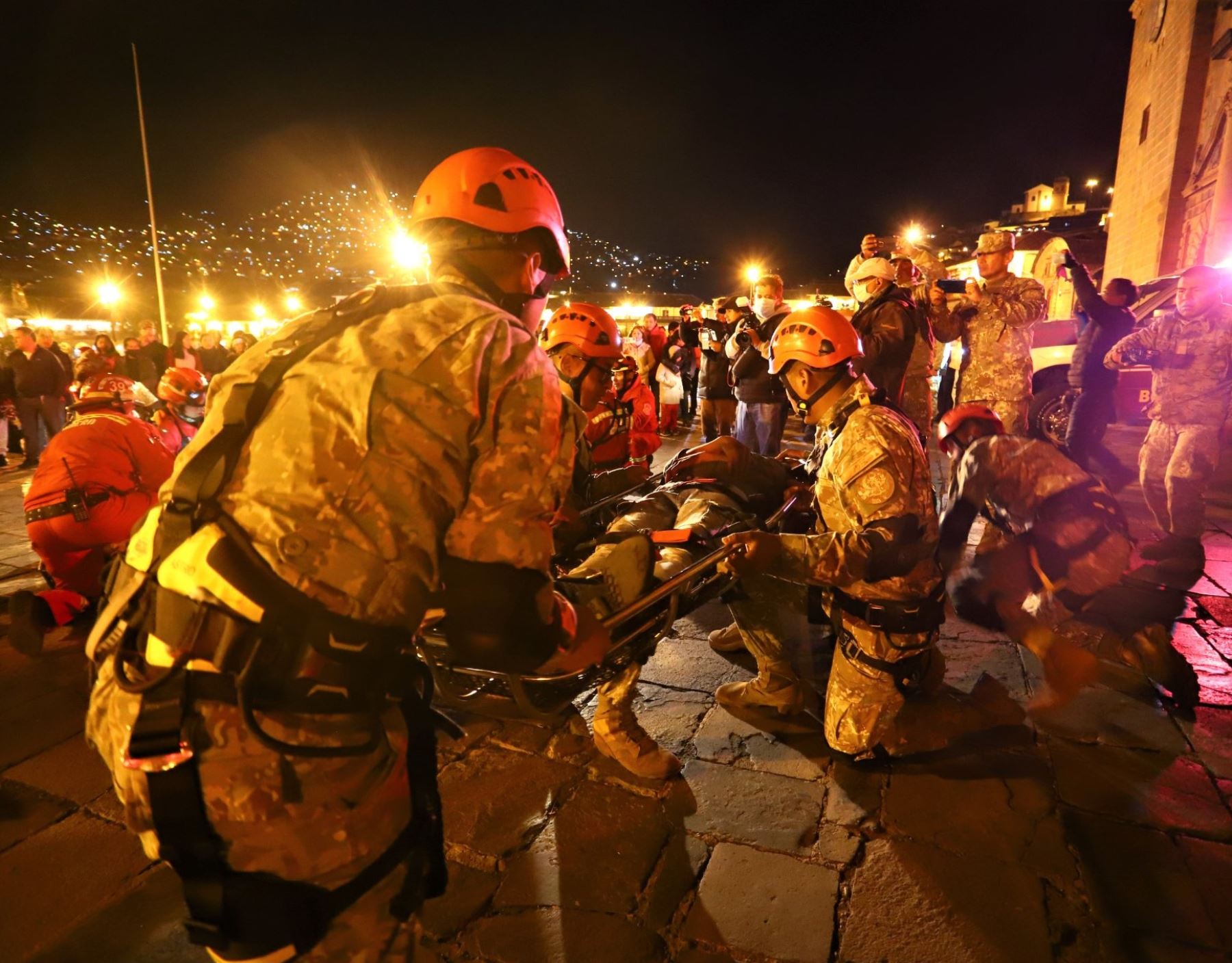 Ante los continuos temblores que se registran en la provincia cusqueña de Quispicanchi, la ciudad de Cusco realizará dos simulacros de sismo este viernes 10 de mayo. ANDINA/Percy Hurtado Santillán