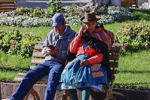 Más peruanos acceden a los servicios de telefonía celular 4G. ANDINA/Difusión