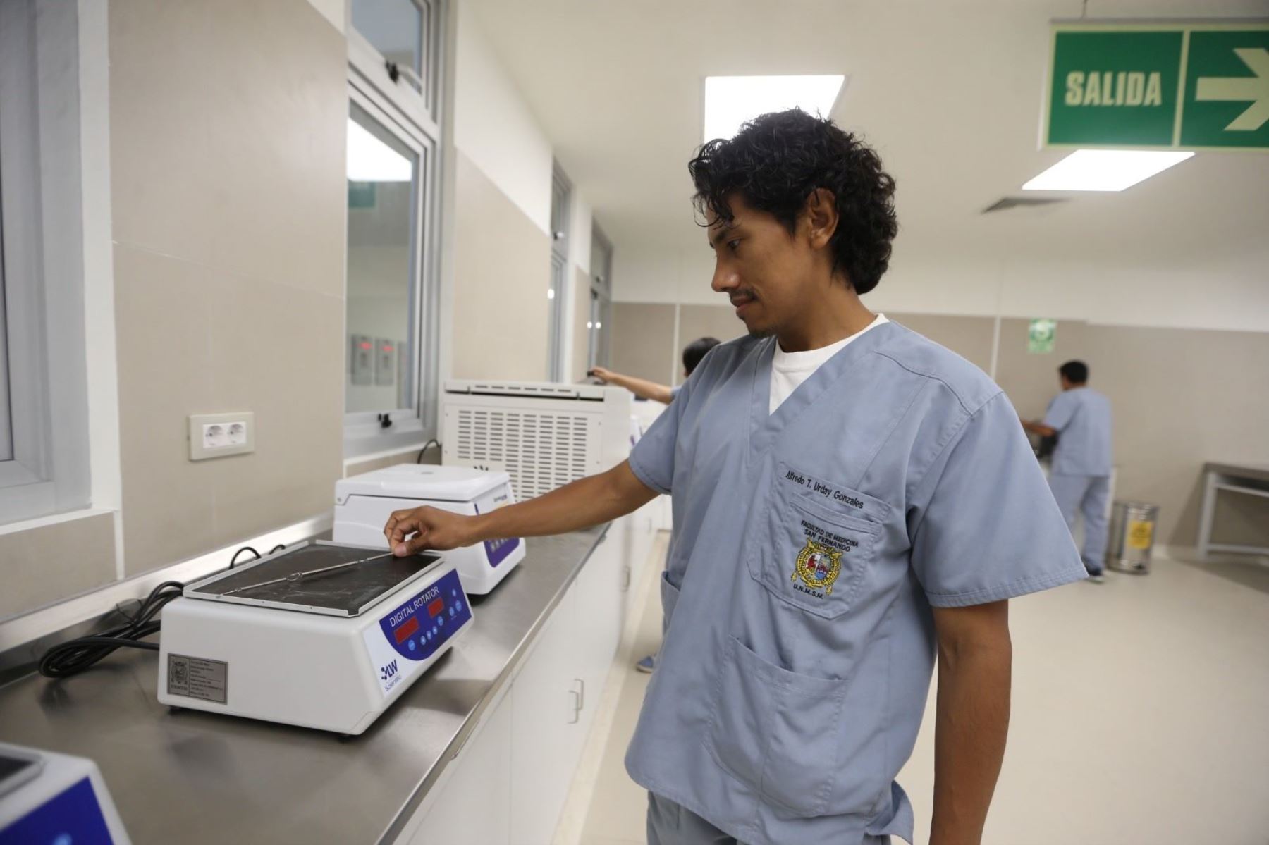 Enfermería y Tecnología Médica estrenan moderna sede en Ciudad Universitaria. Foto:ANDINA/Difusión