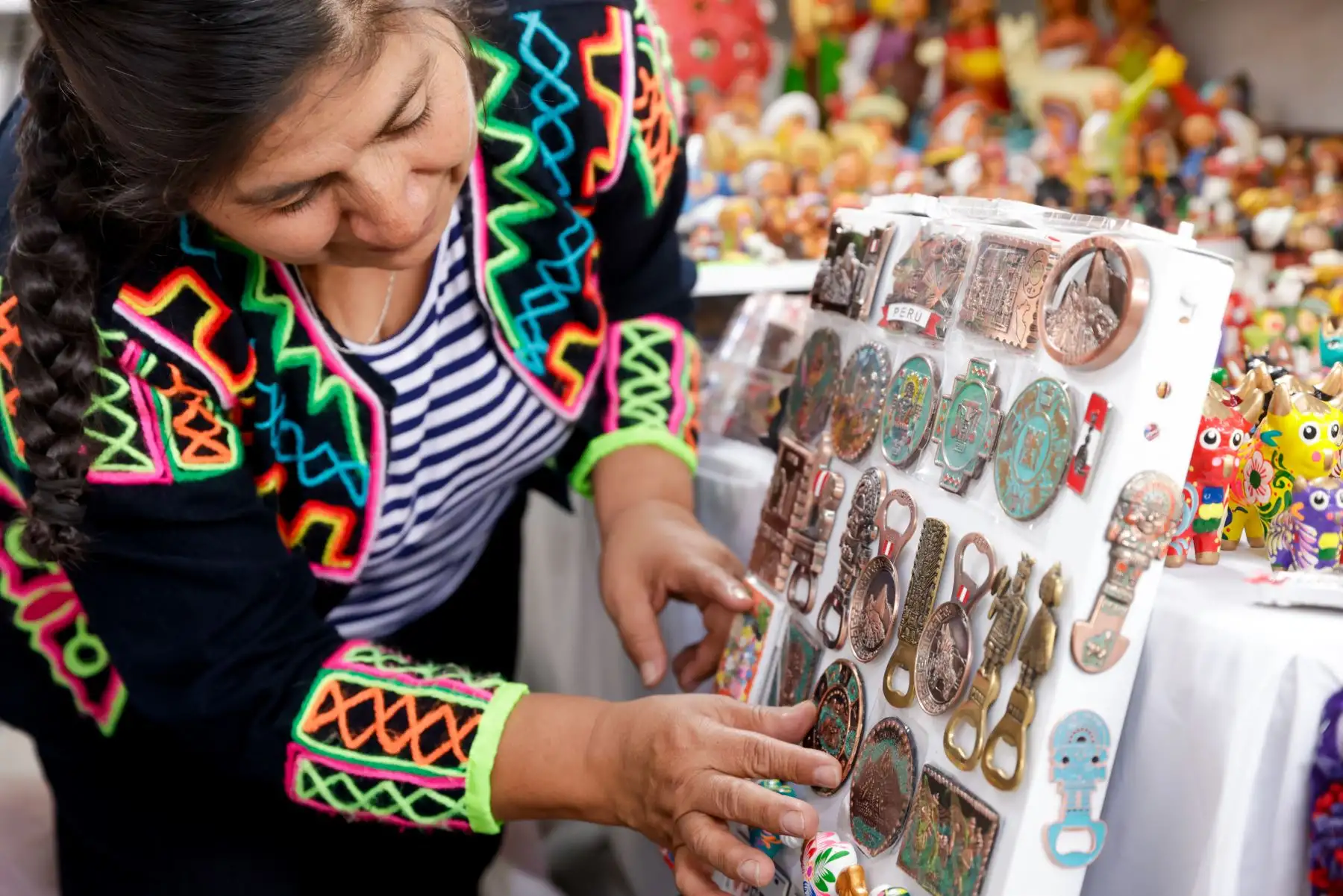 La Feria Pachamama se presenta como una oportunidad única para encontrar el regalo perfecto para el Día de la Madre.
Foto: ANDINA / Luis Iparraguirre
