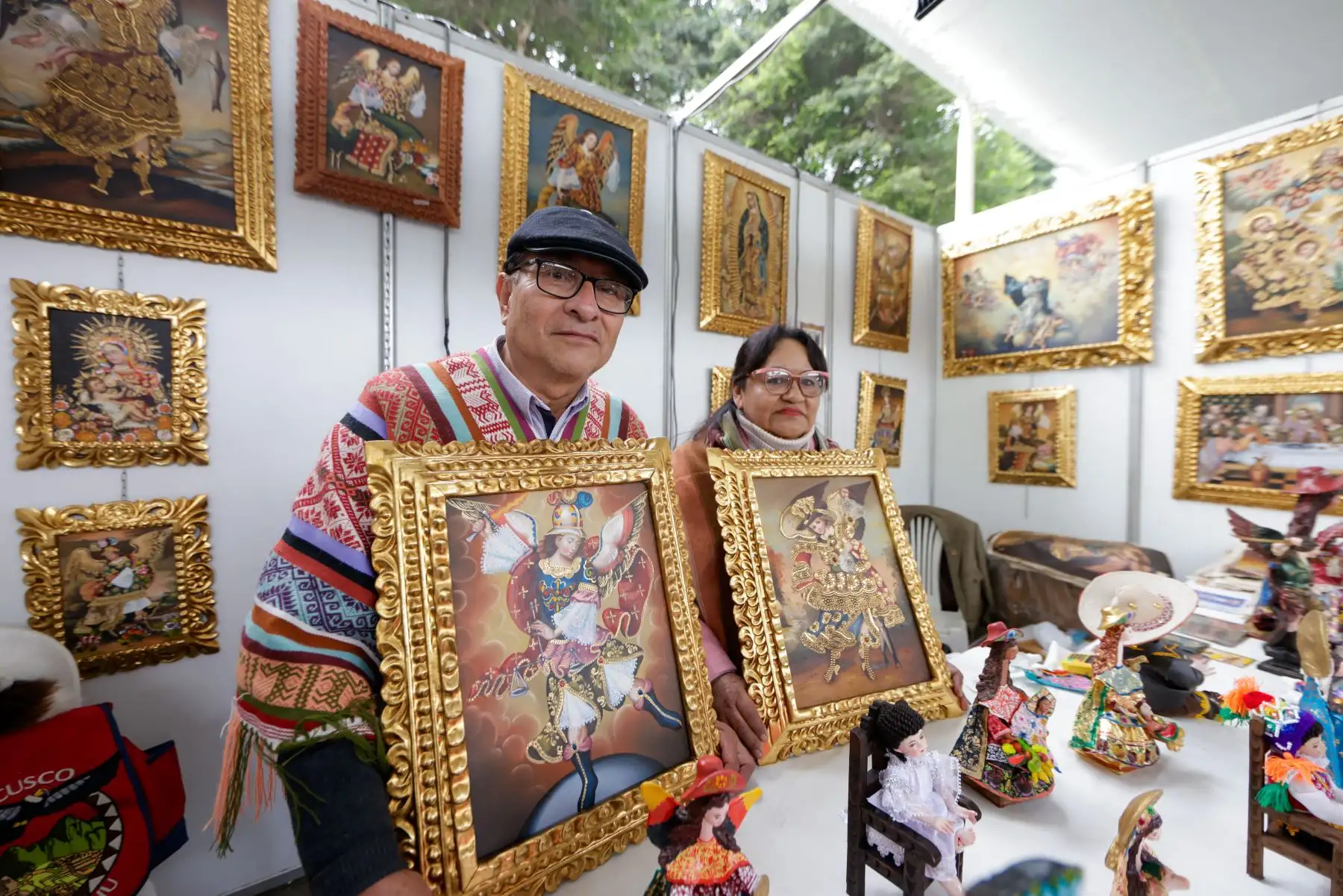 La Feria Pachamama abrió sus puertas en la plaza de armas de Barranco, presentando una propuesta única para celebrar el Día de la Madre. 
Foto: ANDINA / Luis Iparraguirre