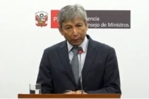 Ministro de Economía y Finanzas, José Arista Arbildo. Captura TV
