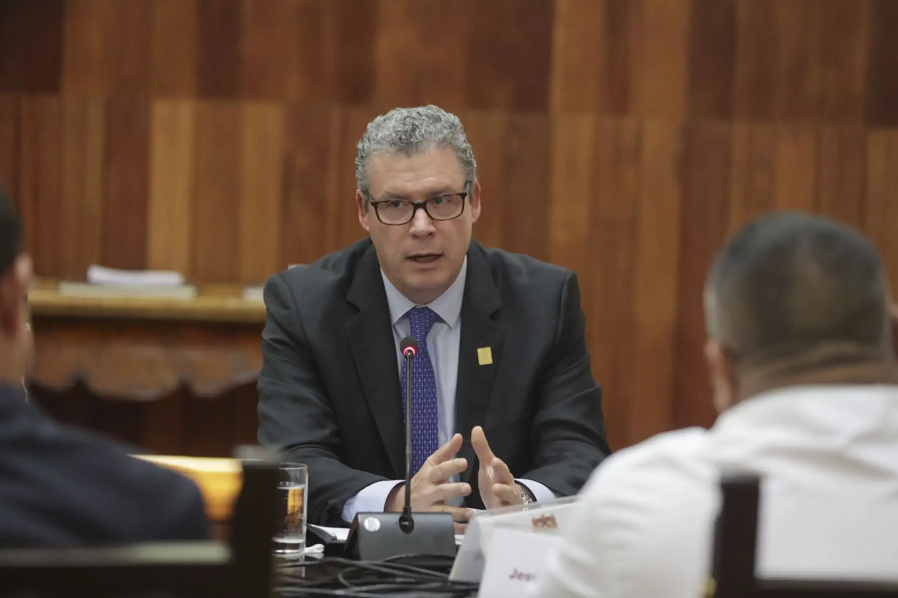 La jefa de Estado lideró reunión de trabajo con autoridades y representantes de la Cámara Peruana del Libro.
Foto: ANDINA/Prensa Presidencia