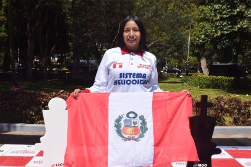 Joven peruana se corona bicampeona mundial escolar de ajedrez. Foto:ANDINA/Difusión