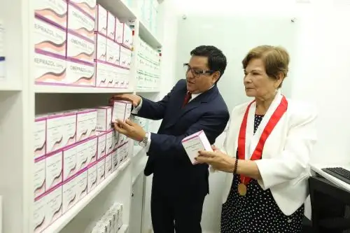 Minsa pone en funcionamiento un nuevo FarmaMinsa en la ciudad universitaria de San Marcos. Foto: ANDINA/Difusión.