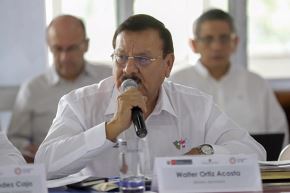 El ministro del Interior, Walter Ortiz, participó en el evento “Articulación para el desarrollo y la reactivación económica Loreto 2024”. Foto: ANDINA/Mininter