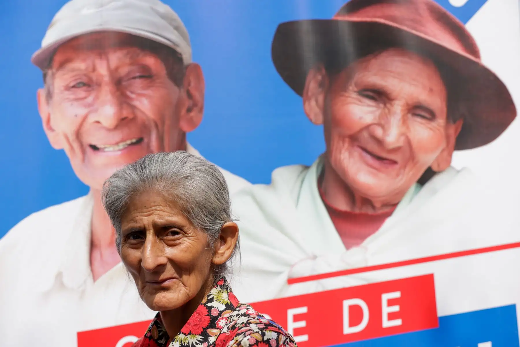 Edita Pando Perez de 74 años. Con motivo del Día de la Madre, Pensión 65 reconoció a un grupo de madres del programa social, en el parque Túpac Amaru en San Juan de Lurigancho. Foto: ANDINA/Luis Iparraguirre