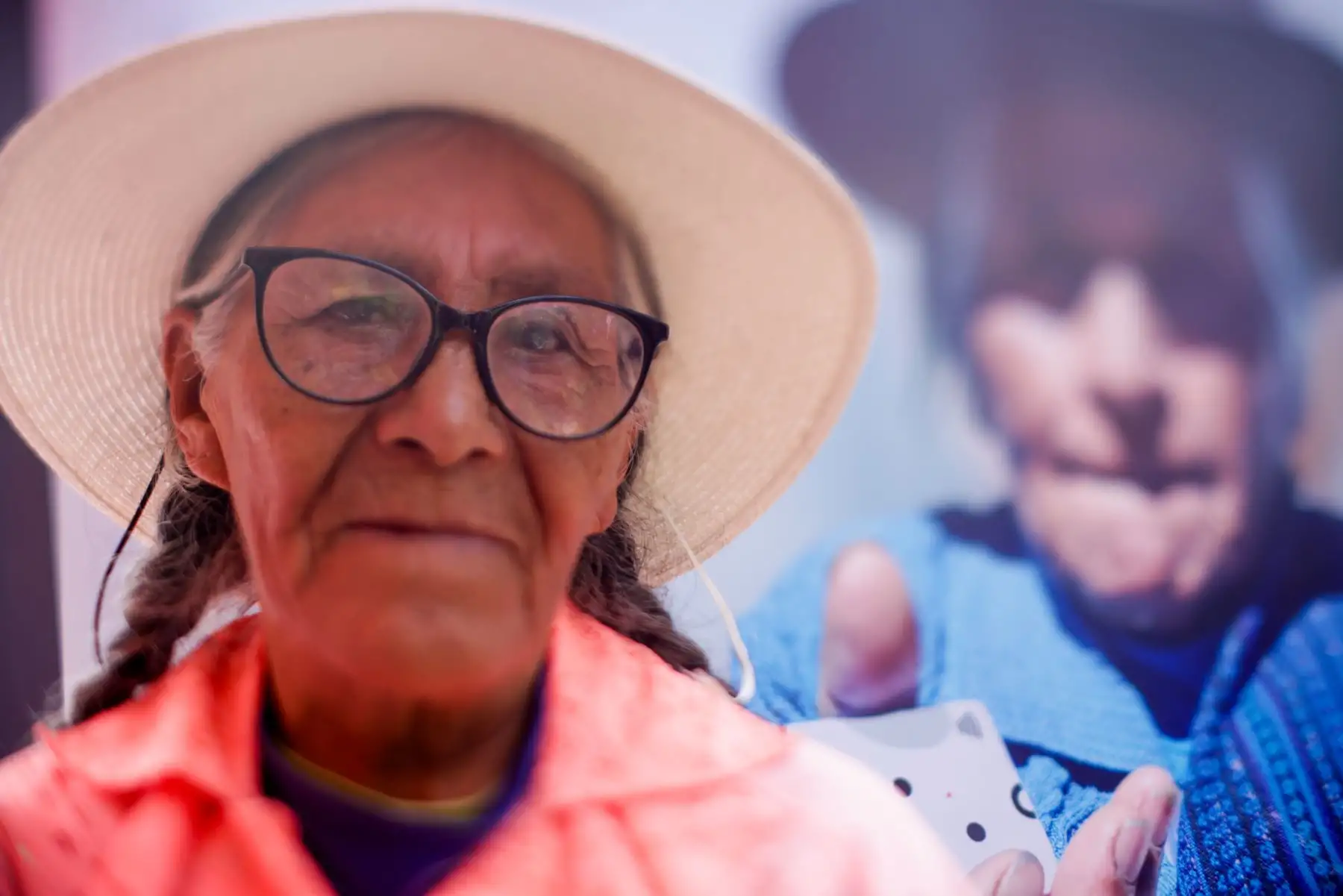 Victoria Ramos García de 77 años. Con motivo del Día de la Madre, Pensión 65 reconoció a un grupo de madres del programa social, en el parque Túpac Amaru en San Juan de Lurigancho. Foto: ANDINA/Luis Iparraguirre