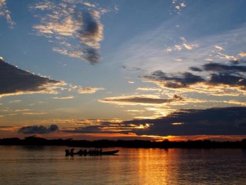 El Cuyabeno, el humedal mejor conservado en la Amazonía de Ecuador, se encuentra amenazado por el cambio climático la deforestación. Foto: Ministerio de Turismo de Ecuador