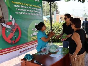A pesar del descenso de casos de dengue en Lambayeque, la Gerencia Regional de Salud continuará su campaña para prevenir un posible brote de la enfermedad. ANDINA/Difusión