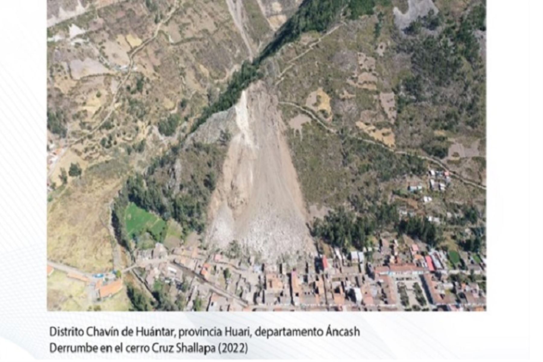 El Ingemmet, a través de la Dirección de Geología Ambiental y Riesgo Geológico, elaboró el diagnóstico a solicitud de la Secretaría de Gestión del Riesgo de Desastres de la PCM.