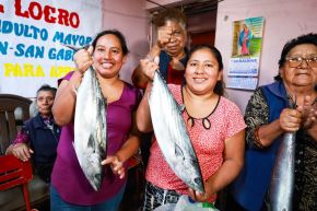 Alianza entre el Midis y la SNP entregó pescado para 20,000 personas en Villa El Salvador y Villa María del Triunfo. Foto: ANDINA/Difusión