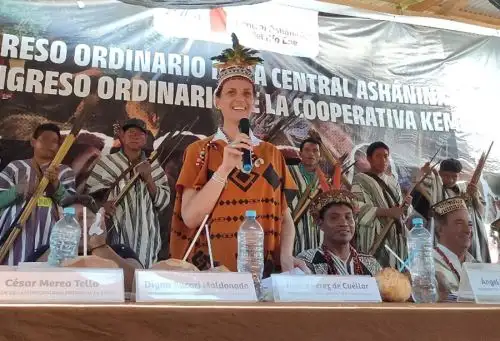 Más de 8,000 personas se beneficiarán con 21 proyectos de agua y saneamiento que se ejecutarán en distritos de Pangoa, Mazamari, Río Tambo y Satipo, provincia de Satipo, región Junín, anunció la ministra, Hania Pérez de Cuéllar.