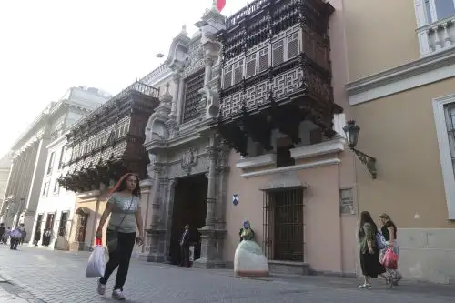 Torre Tagle Palace, headquarters of Peru