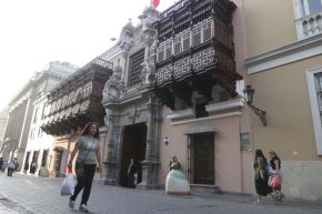 Torre Tagle Palace, headquarters of Peru