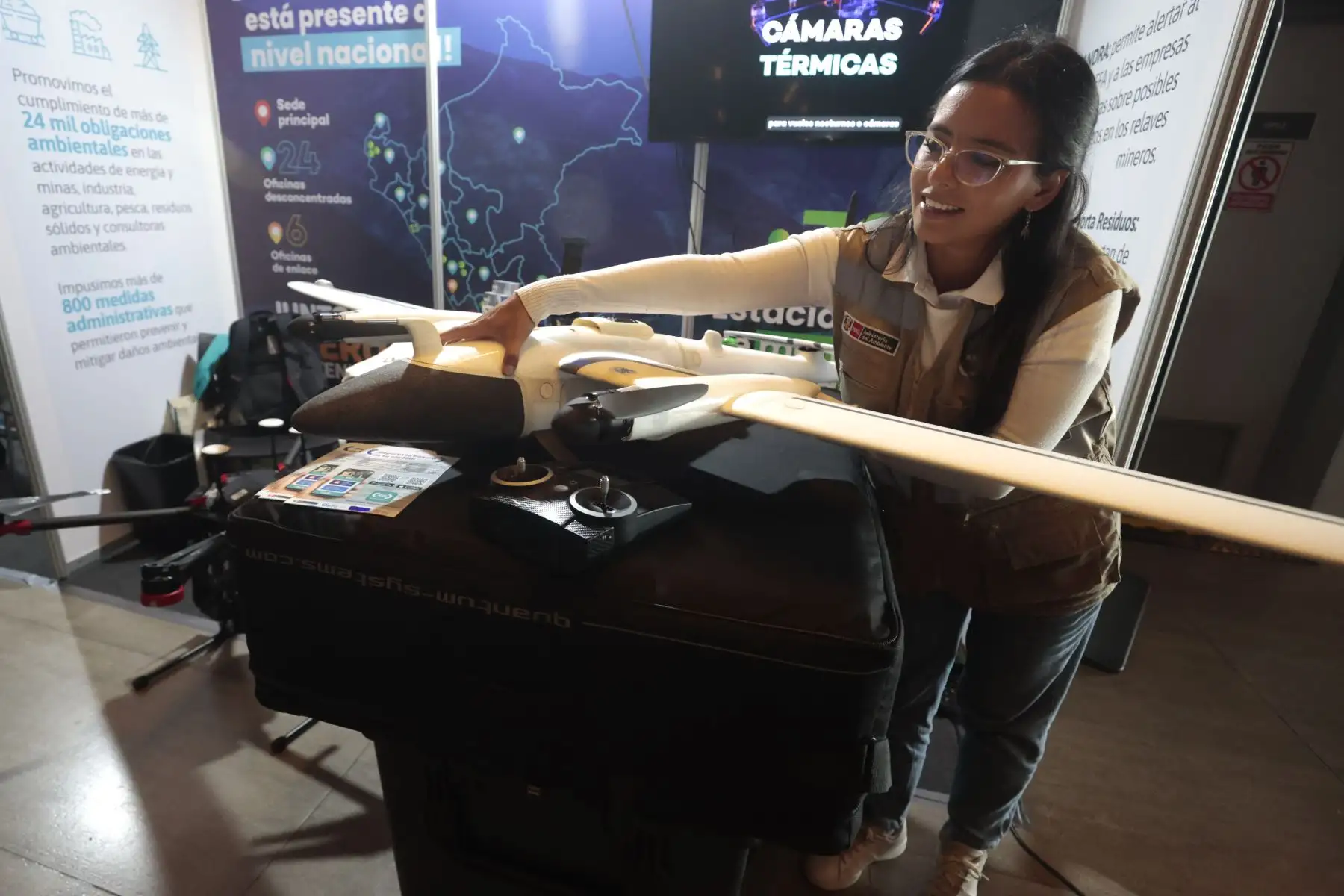 En el Centro de Convenciones de Lima, ubicado en San Borja, se realizó la ceremonia por el 16 aniversario del Ministerio del Ambiente, bajo el lema "Juntos por el Desarrollo Sostenible”. Foto: ANDINA/ Vidal Tarqui