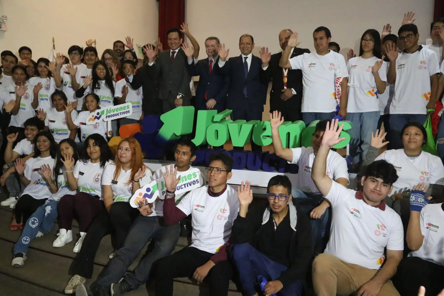 Se realizó el lanzamiento del curso de capacitación laboral para desempeñarse como operario de producción en la empresa Nestlé, el cual beneficiará a 100 jóvenes en situación de pobreza y vulnerabilidad. Foto: ANDINA/Héctor Vinces