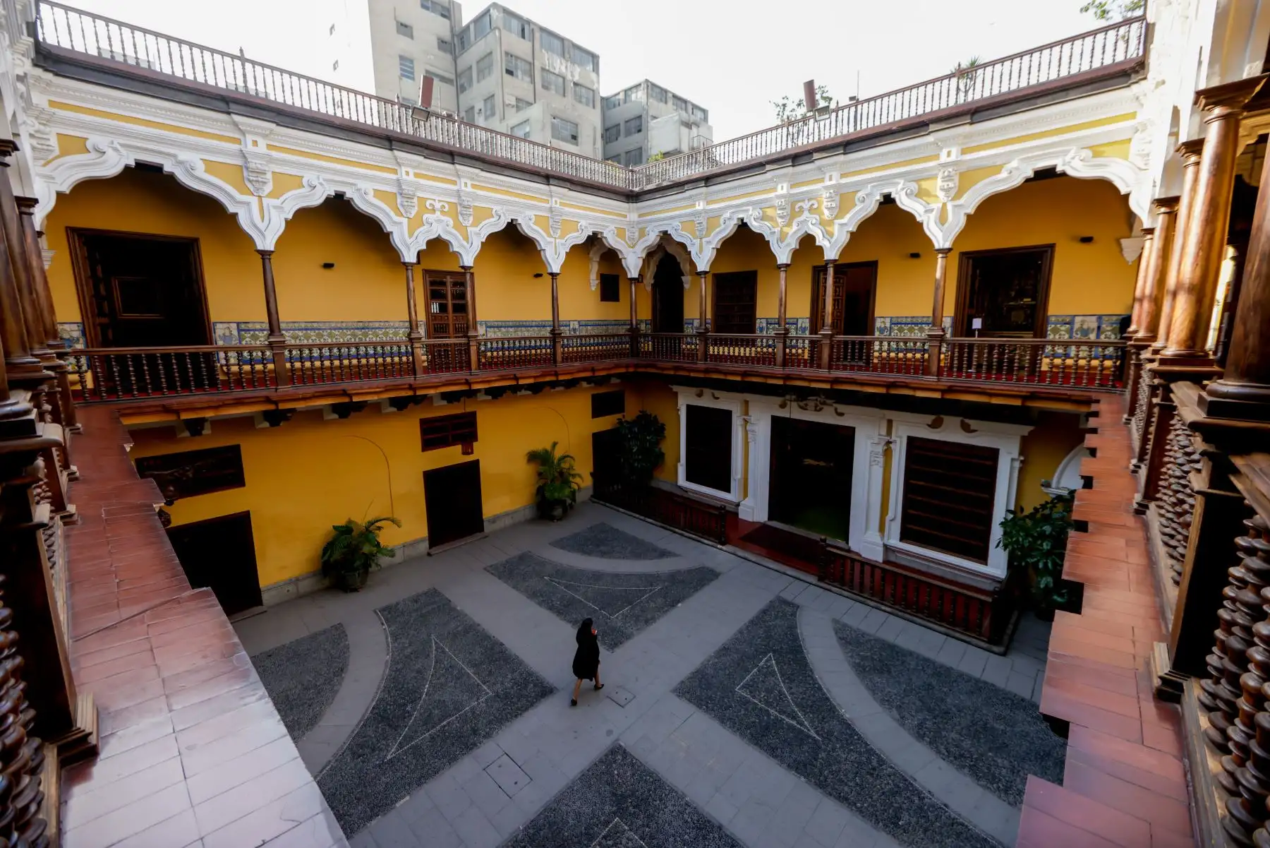 El Palacio de Torre Tagle abre sus puertas al público de manera permanente. Foto: ANDINA/Luis Iparraguirre