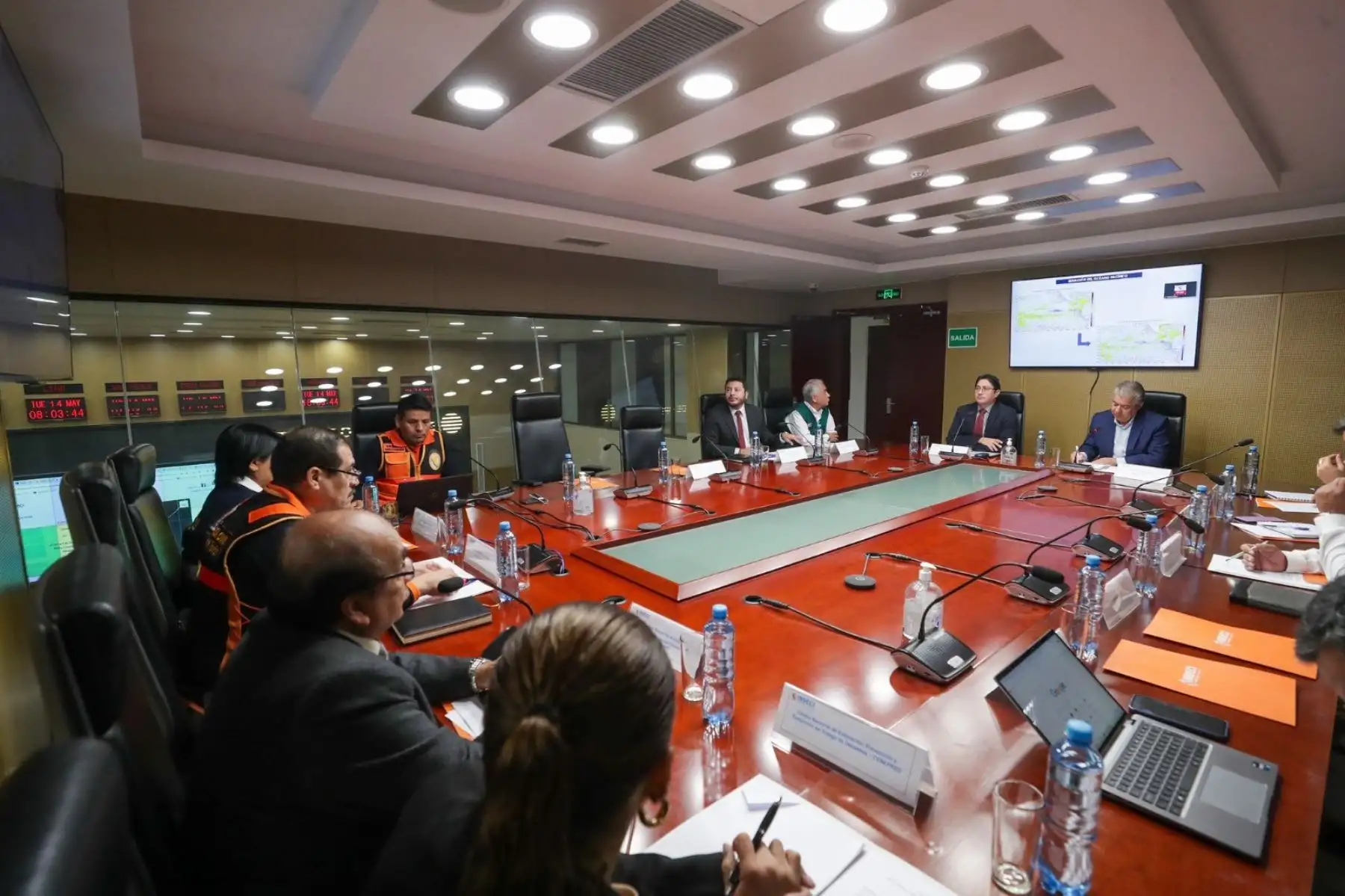 Fuerza de Tarea Multisectorial se reunió para coordinar prevención ante emergencias